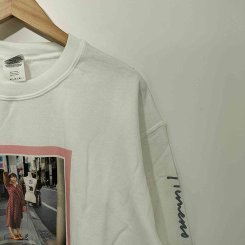 ギルダン GILDAN フォトプリント クルーネックスウェット メンズ JPN:M