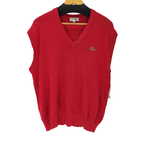 シュミーズラコステ CHEMISE LACOSTE フランス製 ローゲージ ニット ベスト メンズ 4