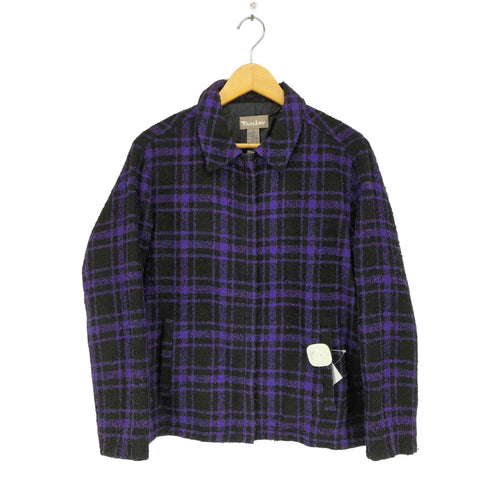tanjay チェック柄ショートジャケット レディース 12