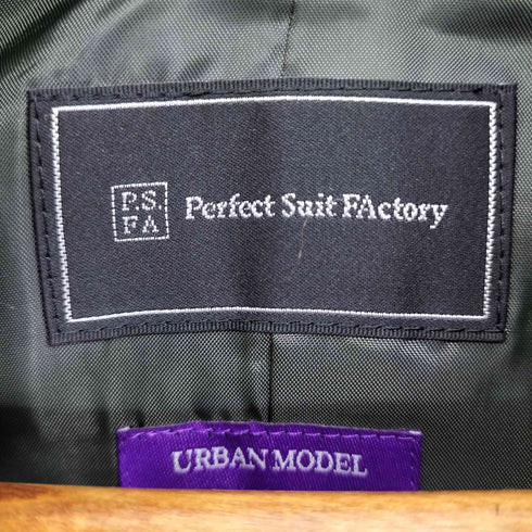 パーフェクトスーツファクトリー P.S.FA Perfect Suit FActory ダブルブレストコート メンズ JPN:L