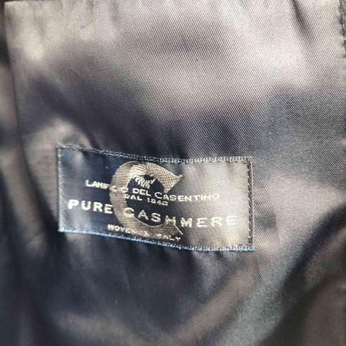 LANIFICIO DEL CASENTINO カシミヤ100ダブルブレストコート メンズ JPN:M