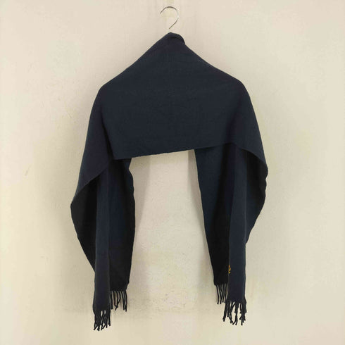 バーバリーズ BURBERRYS 英国製 ロゴ刺繍 LAMBSWOOL マフラー メンズ