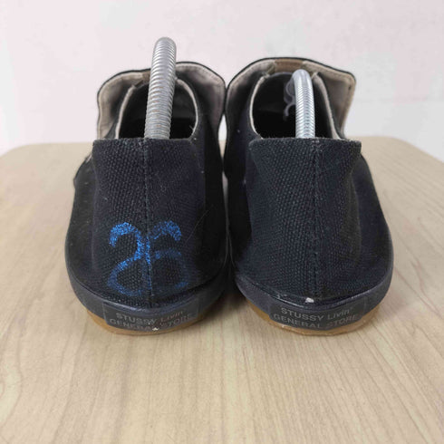 ステューシー Stussy Livin' General Store MOONSTAR ELASTIC カスタムペイント SLIP-ONSHOES メンズ US9 27cm