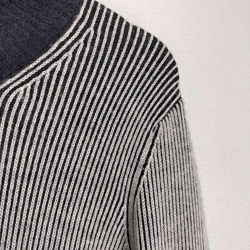 ピーエスポールスミス PS Paul Smith 切替 ハイネック ニット レディース