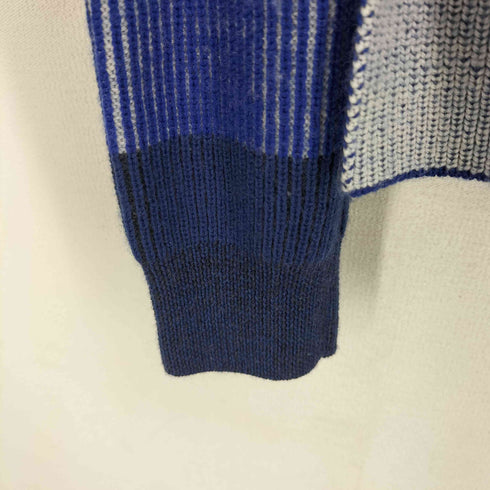 ピーエスポールスミス PS Paul Smith 切替 ハイネック ニット レディース