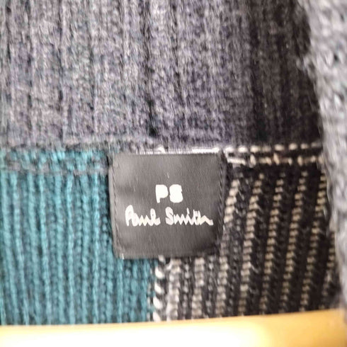 ピーエスポールスミス PS Paul Smith 切替 ハイネック ニット レディース