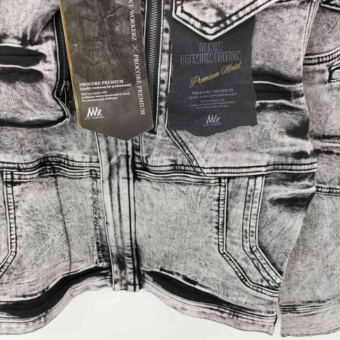 ワークマン WORKMAN NEXT WORKERZ PROCORE プレミアムヘビー デニムジャケット メンズ JPN:M