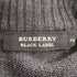 バーバリーブラックレーベル BURBERRY BLACK LABEL 裏地ノバチェックキルティング ウールドライバーズニット メンズ JPN:2