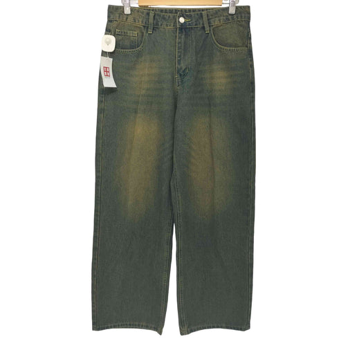 Y2K ウォッシュド ワイド バギーデニムパンツ メンズ JPN:M