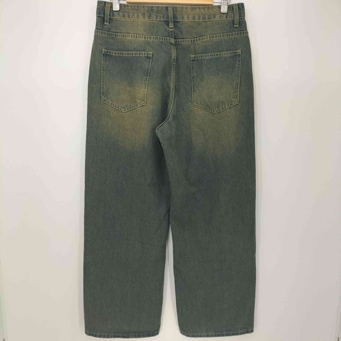 Y2K ウォッシュド ワイド バギーデニムパンツ メンズ JPN:M