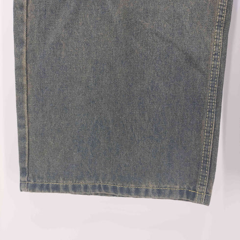 Y2K ウォッシュド ワイド バギーデニムパンツ メンズ JPN:M