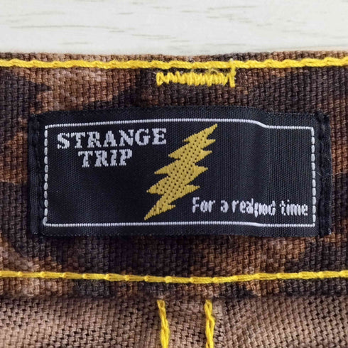 STRANGE TRIP LOOSE ROCKER PANTS Y2K レディース import:S
