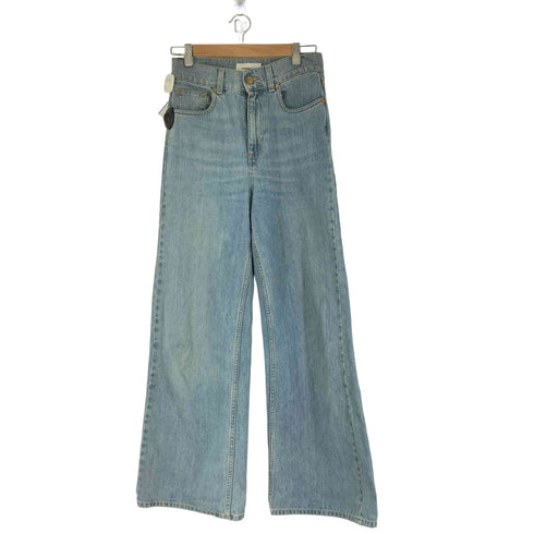 トムウッド TOMWOOD ワイドフレアデニムパンツ メンズ