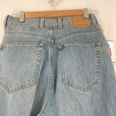 トムウッド TOMWOOD ワイドフレアデニムパンツ メンズ