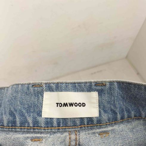 トムウッド TOMWOOD ワイドフレアデニムパンツ メンズ