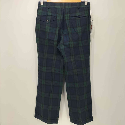 ジェイプレス J.PRESS ブラックウォッチ リネンスラックス メンズ 74