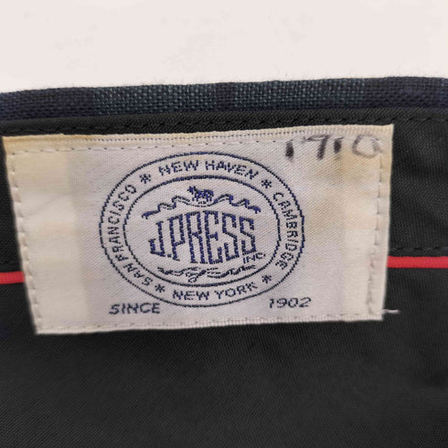 ジェイプレス J.PRESS ブラックウォッチ リネンスラックス メンズ 74
