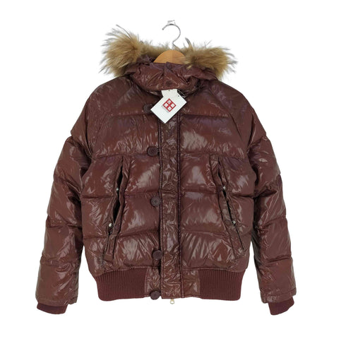 S.TRAIN チャイニーズラクーンファー ダウンジャケット メンズ import:M