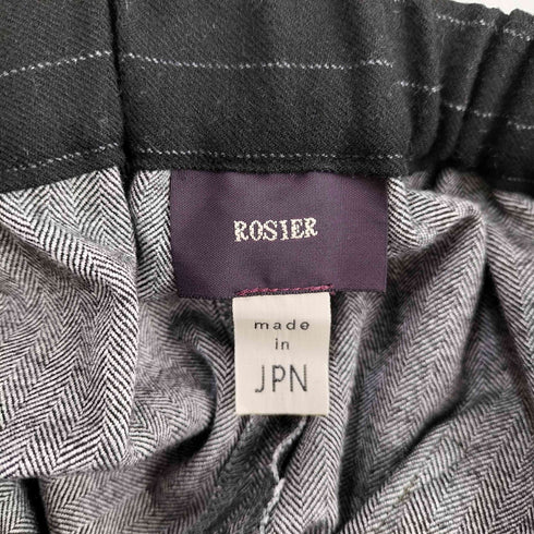 ROSIER 日本製 切替 ストライプ パンツ レディース