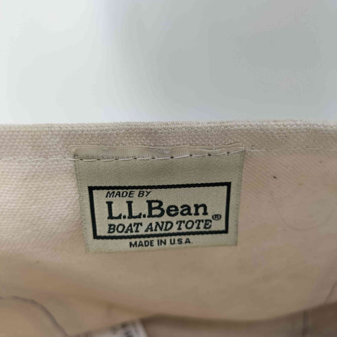 エルエルビーン L.L.Bean 90-00S USA製 BOAT AND TOTE CHUMS 2011 ロゴ 刺繍 キャンバス トート バッグ メンズ
