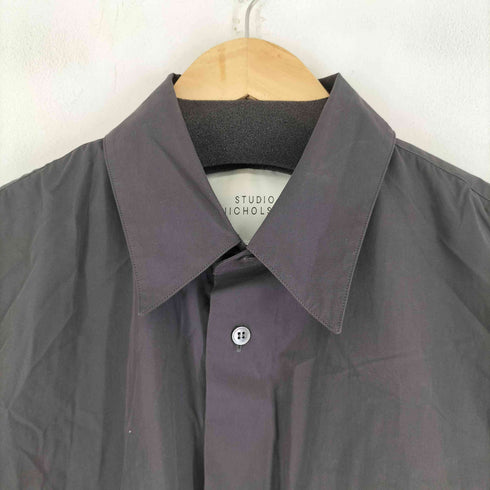 スタジオニコルソン STUDIO NICHOLSON ダブルポケットL/S シャツ メンズ JPN:S