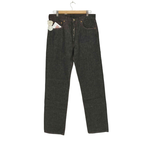 リーバイス Levis 00S ボタン裏359 501先染めジップフライ ブラックデニムパンツ メンズ W34L34