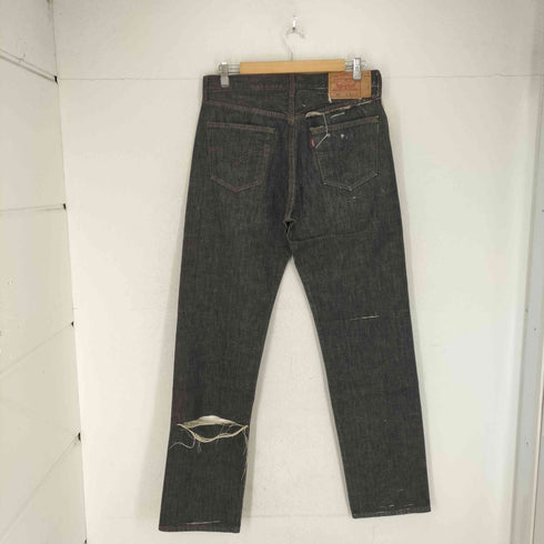 リーバイス Levis 00S ボタン裏359 501先染めジップフライ ブラックデニムパンツ メンズ W34L34