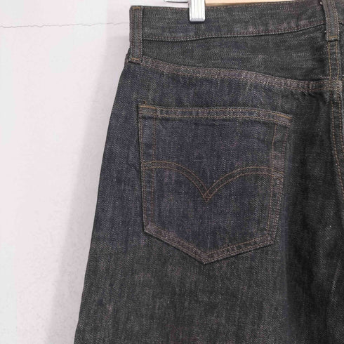 リーバイス Levis 00S ボタン裏359 501先染めジップフライ ブラックデニムパンツ メンズ W34L34