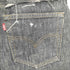 リーバイス Levis 00S ボタン裏359 501先染めジップフライ ブラックデニムパンツ メンズ W34L34
