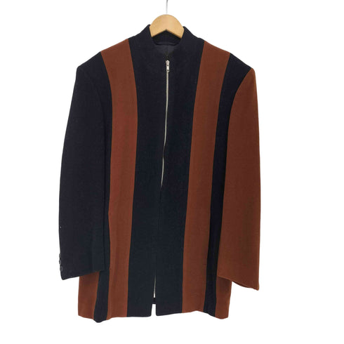 ミスタージュンコ Mr.JUNKO OLD ストライプウールジャケット メンズ JPN:L