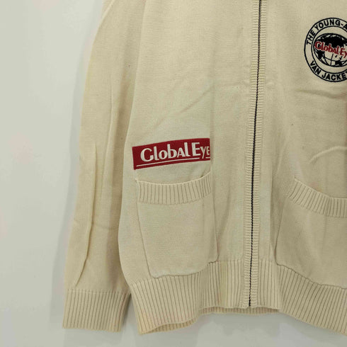 ヴァンヂャケット VAN JAC ショールカラージップアップカーディガン メンズ JPN:L