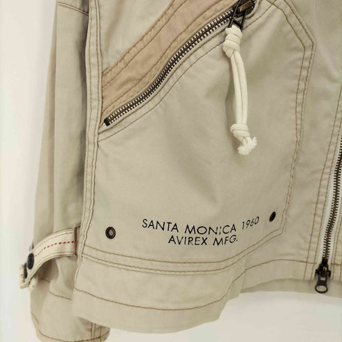 アヴィレックス AVIREX クラシック カスタム ミリタリー ピーチジャケット メンズ import:L