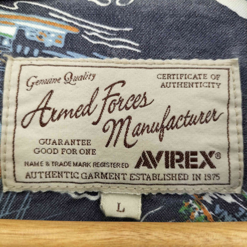 アヴィレックス AVIREX クラシック カスタム ミリタリー ピーチジャケット メンズ import:L