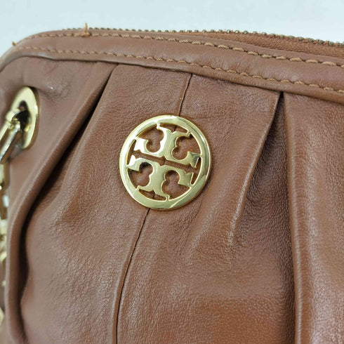 トリーバーチ TORY BURCH ダブルチェーン ジップミニバッグ レディース