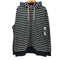 エディーバウアー Eddie Bauer ボーダー 鹿の子 ジップアップパーカー メンズ JPN:L