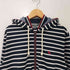 エディーバウアー Eddie Bauer ボーダー 鹿の子 ジップアップパーカー メンズ JPN:L