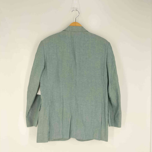 エルメネジルドゼニア Ermenegildo Zegna シルク混 ウールリネン 2Bテーラードジャケット メンズ