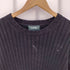ローレンラルフローレン LAUREN RALPH LAUREN 90s コットン クルーネック リブニット セーター メンズ import:XL