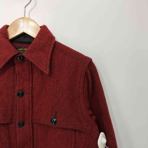 エディーバウアー Eddie Bauer 80-90s 黒タグ マッキーノ シャツジャケット メンズ JPN:S