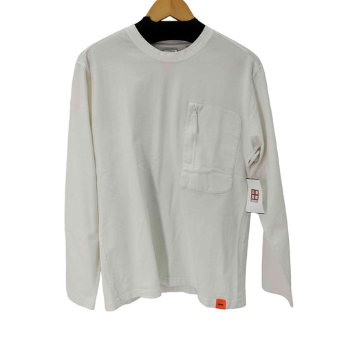 アスペジ ASPESI コットン ポケット 長袖Tシャツ メンズ JPN:S