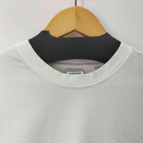 アスペジ ASPESI コットン ポケット 長袖Tシャツ メンズ JPN:S