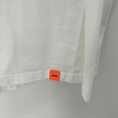 アスペジ ASPESI コットン ポケット 長袖Tシャツ メンズ JPN:S