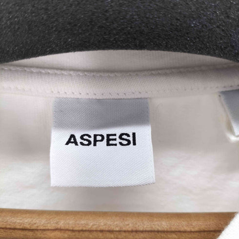 アスペジ ASPESI コットン ポケット 長袖Tシャツ メンズ JPN:S