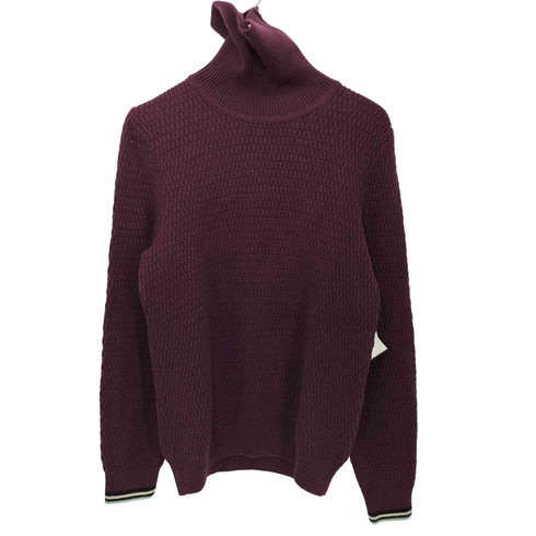 ラコステ LACOSTE リブ編み タートルネック セーター メンズ JPN:XS