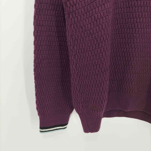 ラコステ LACOSTE リブ編み タートルネック セーター メンズ JPN:XS