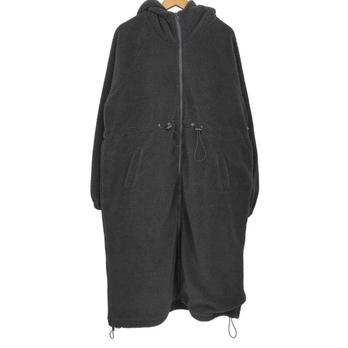 hug.u ボアロングコート レディース