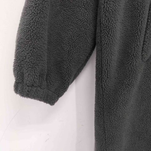 hug.u ボアロングコート レディース