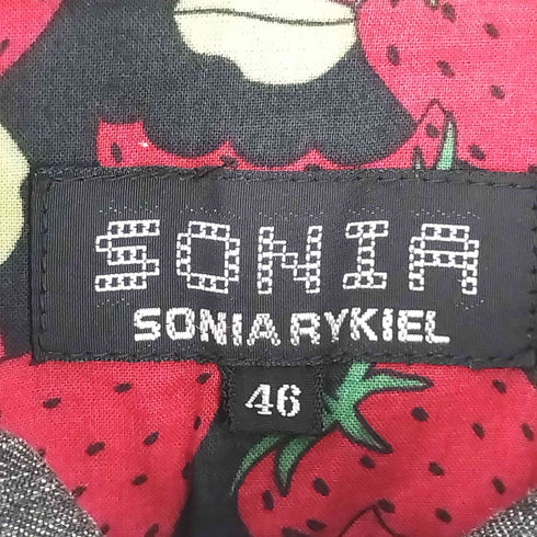 ソニアリキエル SONIA RYKIEL ブラックデニム カバーオール レディース EUR:46