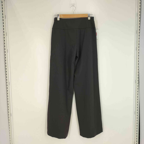 CRISTINA REJ フロントボタン 2タック ワイドスラックス レディース