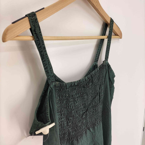 coline 刺繍 レーヨン キャミ ワンピース レディース